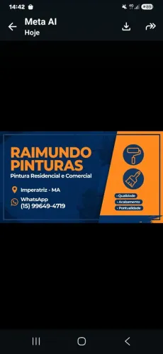 Pinturas em geral