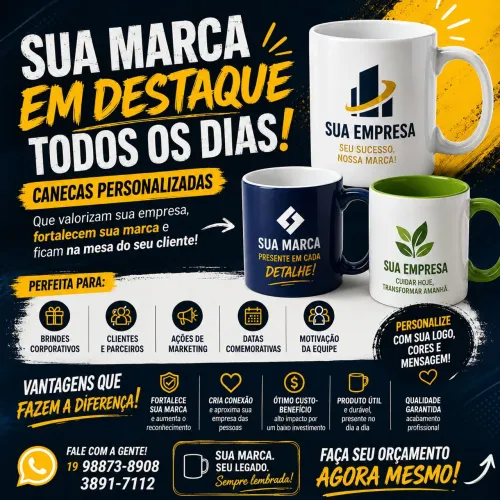 Canecas personalizadas