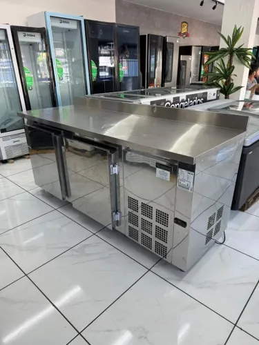 Balcão Refrigerado Inox Gelopar em Ribeirão Preto e região