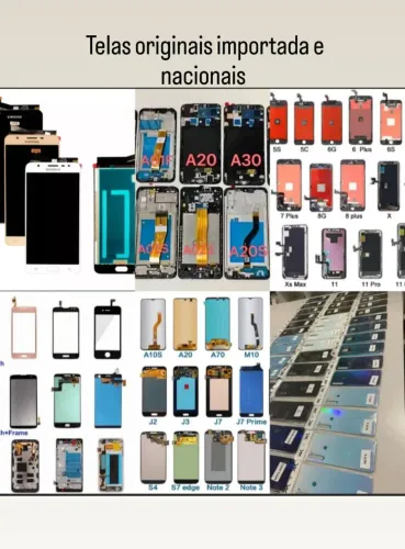 telas diversos modelos celulares