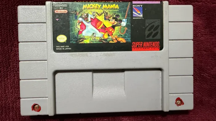 Mickey Mania Super Nes