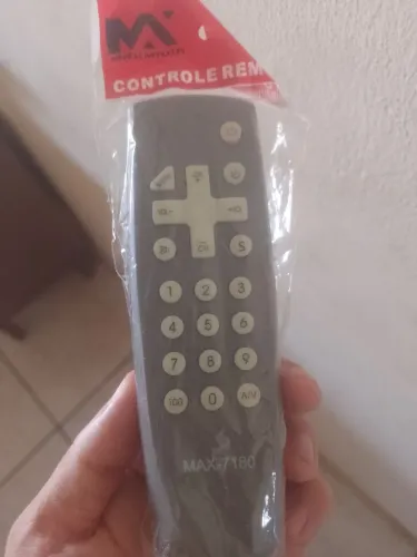 Controle remoto Toshiba para tv de tubo.