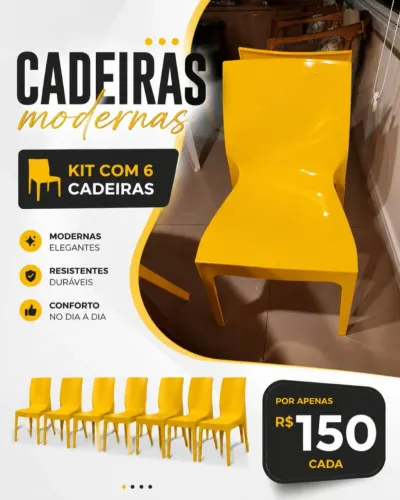 Cadeiras Tramontinas