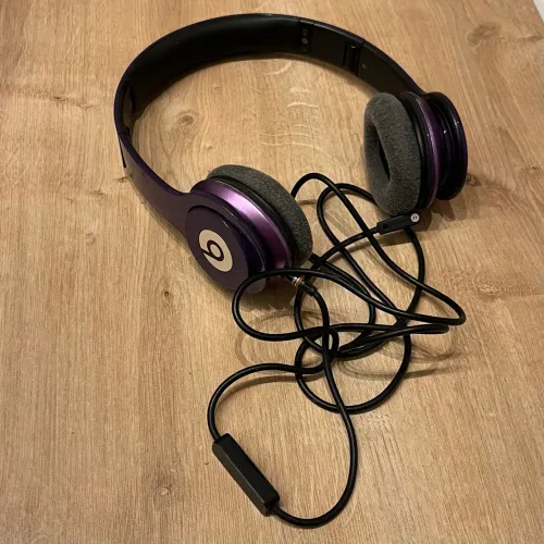 Headphone Beats Solo com fio Roxo Original