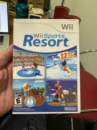 Wii Sports Resort Original Completo Nintendo Wii + Caixa e Manual
