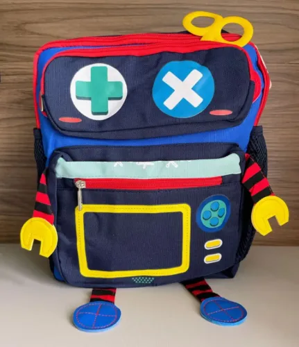 Mochila Infantil Robo