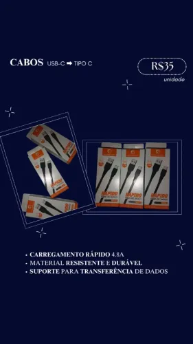 CABOS ( USB-C para TIPO-C)