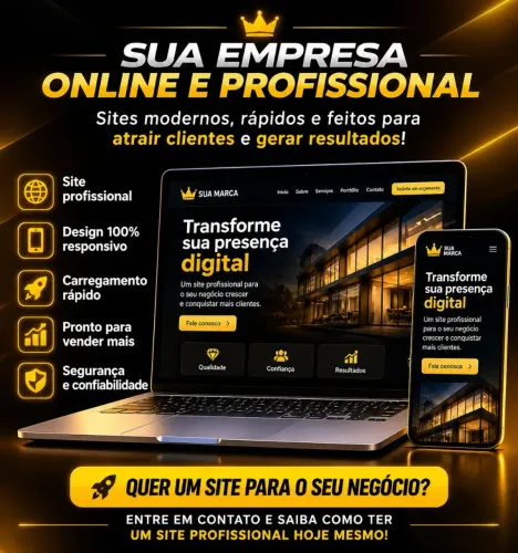 Criador de sites