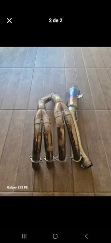 Escapamento BMW S1000 rr Full jeskap titanium