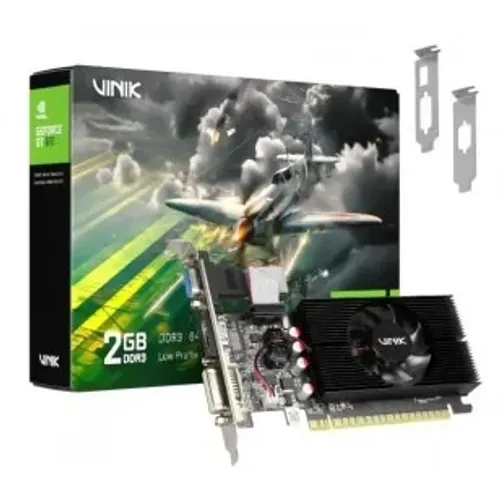 PLACA DE VIDEO VINIK GEFORCE GT 610 2GB DDR3 64 BITS LOW PROFILE HDMI/DVI/VGA - GPUVK6102G