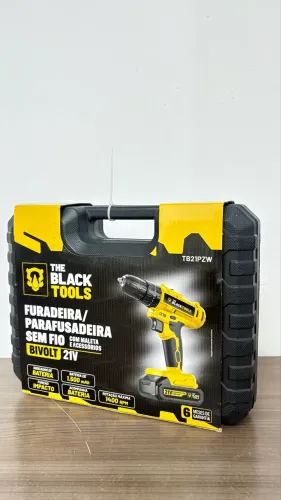 Furadeira/Parafusadeira The Black Tools 21V LACRADA