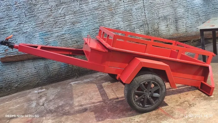 Carretinha para carros nova, valor 4.500
