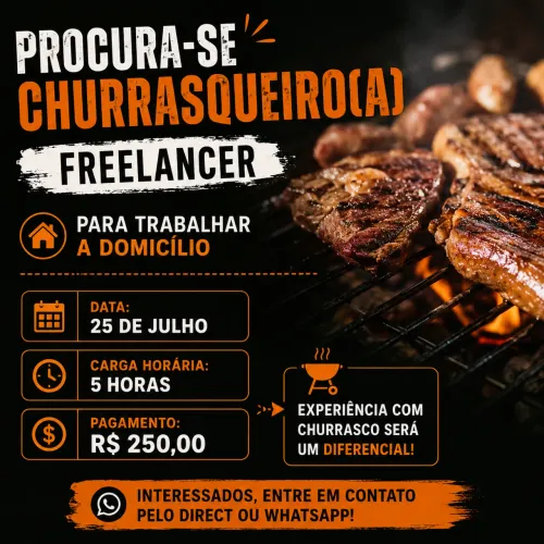 FREELANCER - CHURRASQUEIRO
