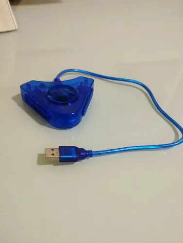 Adaptador duplo controle de PS2 para PC