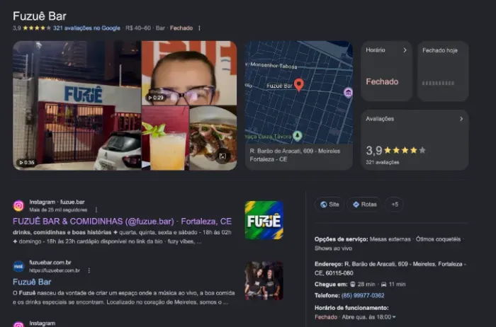 Vendo Bar em operação - Porteira Fechada