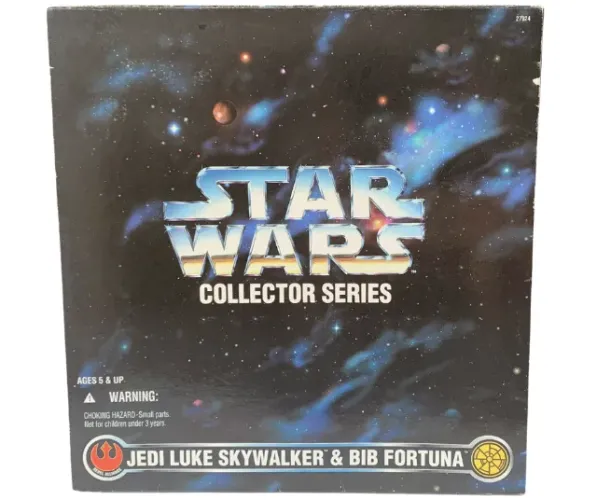 Figura do Star Wars Collector Series Jedi Luke Skywalker & Bib Fortuna