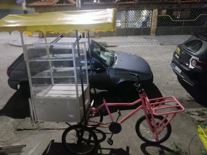 Carrinho para vendas de Doces e Salgados