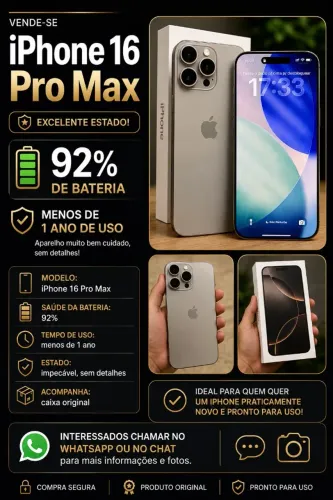 IPHONE 16 PRO MAX