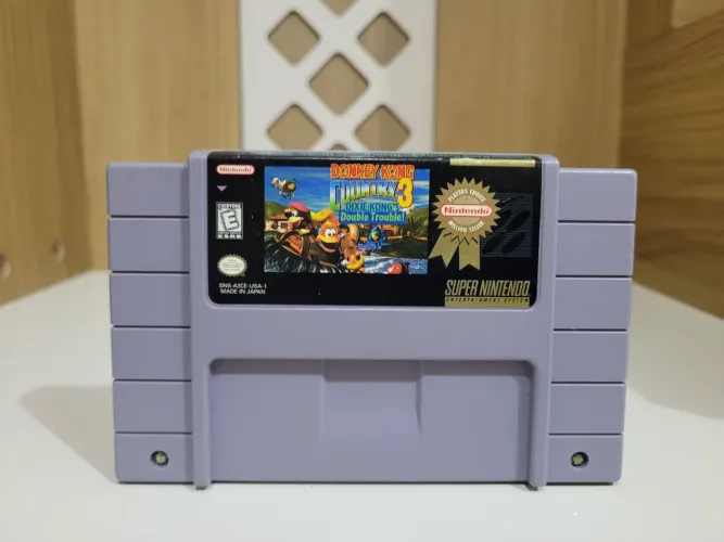 Donkey kong country 3 snes super nintendo