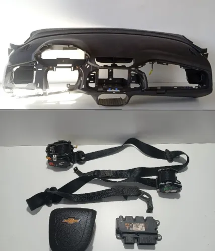 Kit Airbag Bolsa Capa Chevrolet Onix Prisma 2013-19 