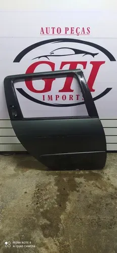 Porta Traseira Direita Peugeot Sw 206 207 Perua  Traseira Direito Verde-escuro