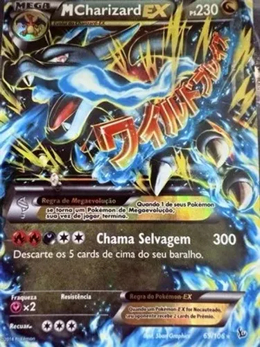 Carta MegaCharizard X EX