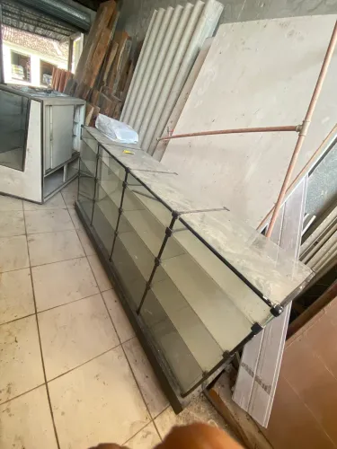 Expositor de vidro para comércio