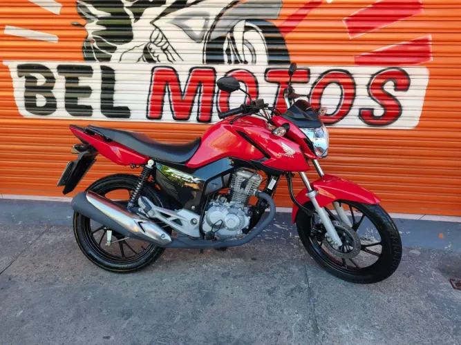 HONDA CG 160 FAN 2024 UNICO DONO COM 6 MIL KM BEL MOTOS