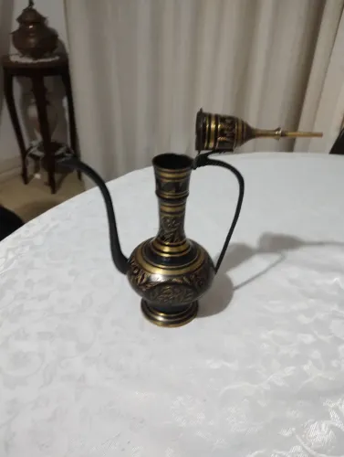 Ânfora indiana de metal(cobre)