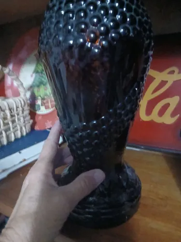 Garrafa antiga .. Litro De vinho Cereser virou vaso
