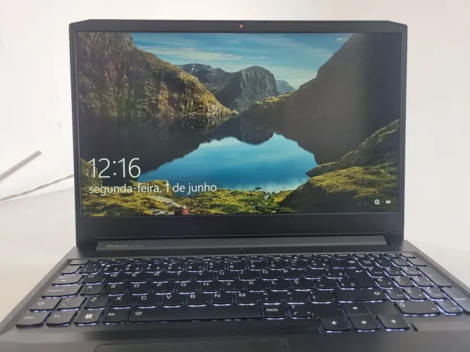 Notebook Lenovo GerminG 3 Ryzen 7 32G de memória NVME512GB +1HD DE 1TB,  vídeo  6GB 