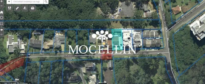 Terreno residencial à venda no Mossunguê, Curitiba