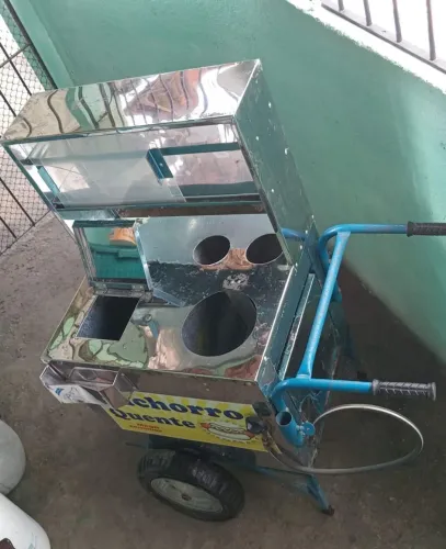Carroça de cachorro quente 