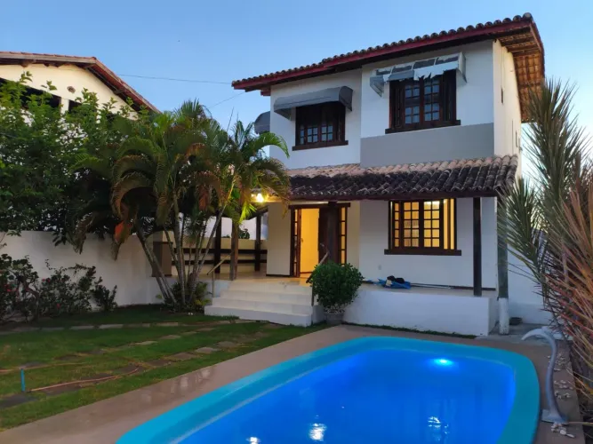 Casa para Locação em Lauro de Freitas, Vilas Do Atlântico, 4 dormitórios, 1 suíte, 3 banhe