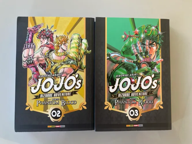 Mangá Jojo?s Bizarre Adventure Parte 1 Phantom Blood 