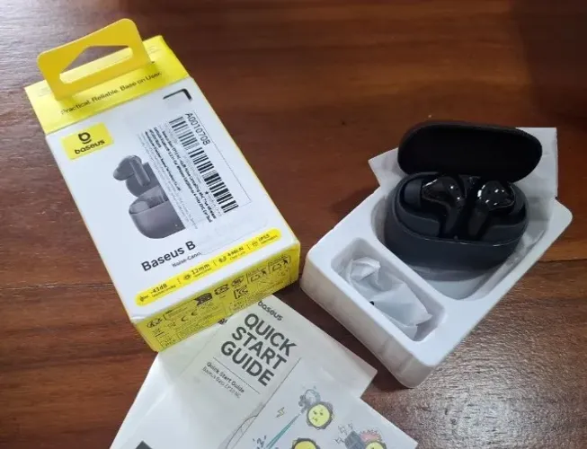 Fone Baseus Ep10 Novo Nc -43db Anc Bt 6.0 41 Horas
