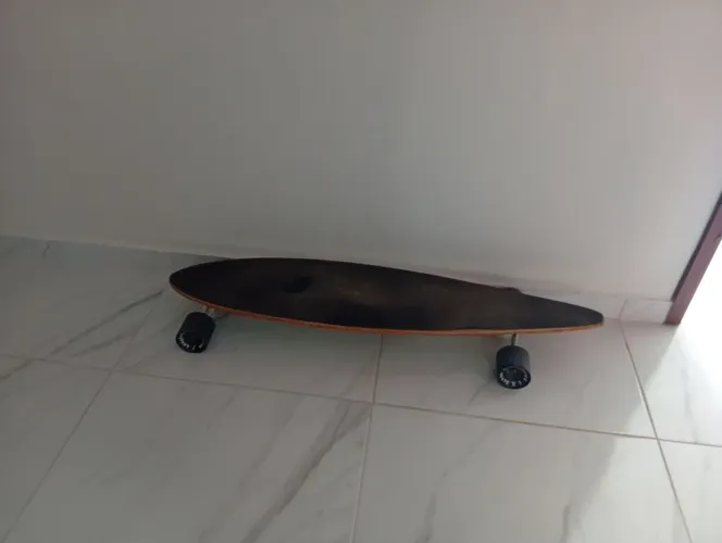 ? Longboard Completo Premium - Rodas Seven X 75mm + Trucks V-Orbit | Excelente Estado ?