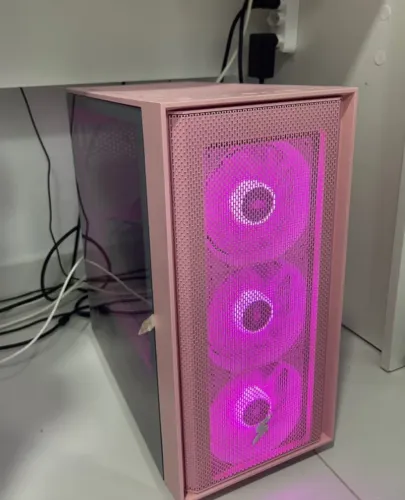 PC Ryzen 5 5600GT+GTX 1650 Super + 16GB RAM+NVMe 500GB + Monitor Cooler Master 100hz+Mouse