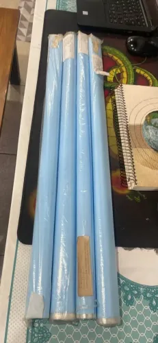 Monokote Azul Claro Top Flite 4 rolos na cor Azul Claro 