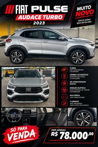 Fiat Pulse Audace 1.0 Turbo 200 Flex Aut. 2023