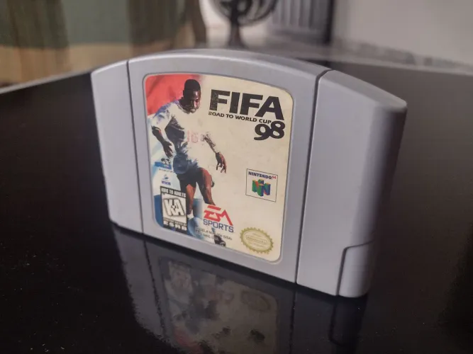 World Cup 98 - Nintendo 64 (fita original americana)