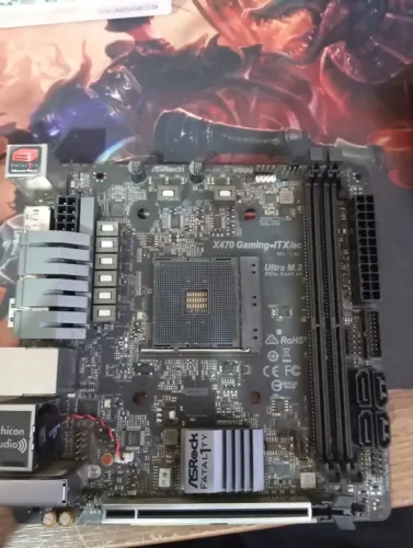 Placa Mãe X470 ITX Gaming/ac Asrock Fatality