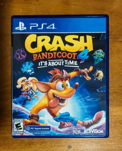 Crash Bandicoot 4 It's About Time - jogo ps4/ps5