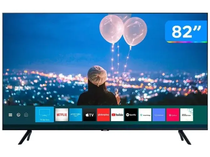 Smart TV LED Crystal SAMSUNG 82 polegadas