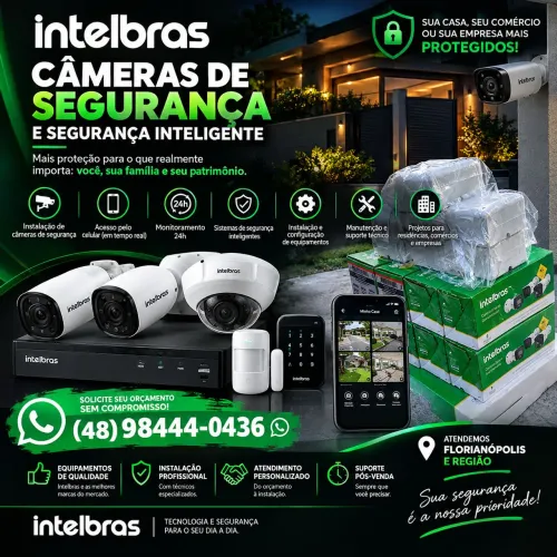 CÂMERAS DE SEGURANÇA E SOLUÇÕES NTELIGENTES
