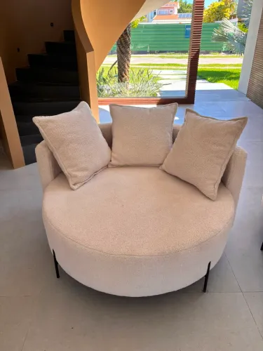 Poltronas Estofadas Luxo