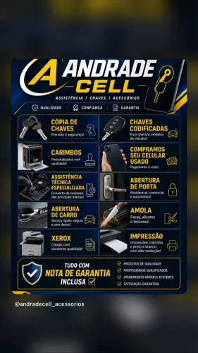 Andrade Cell, Chaves e Carimbos