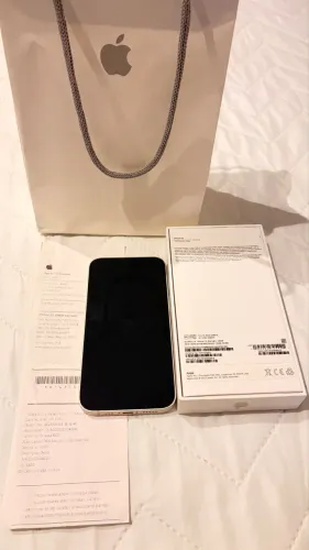 iPhone Branco 128gb 88% bateria