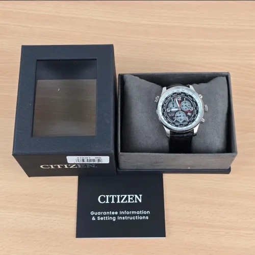 Relógio Citizen Eco-Drive World Timer Novo (Na Caixa) - Original