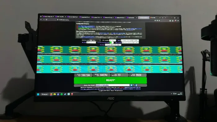 Monitor AOC Hero, 144hz 1ms - 24 Polegadas